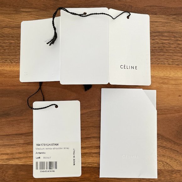 Celine Medium Classic Box in Antarctic Goat - Picture 13 of 16